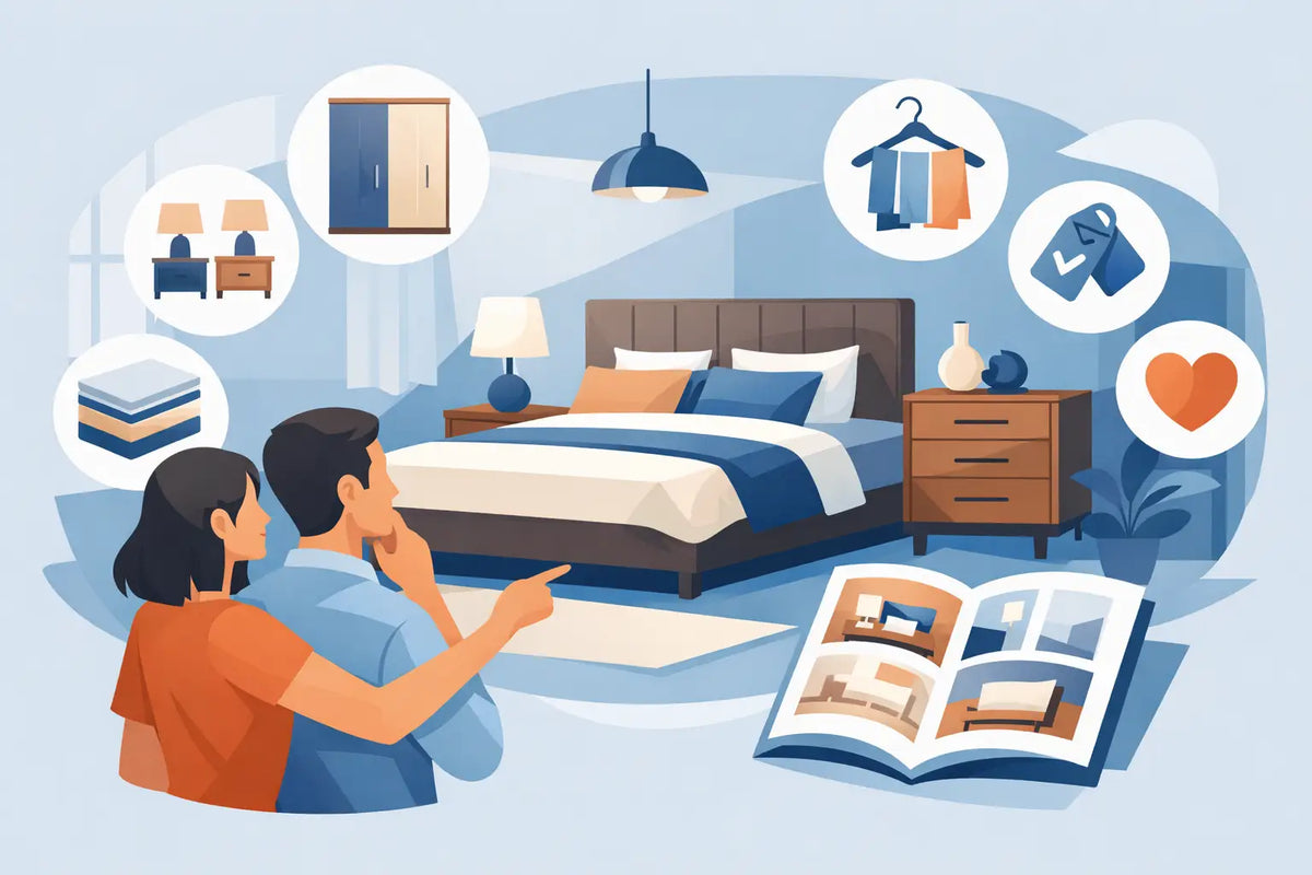 Pack dormitorio matrimonio completo: qué mirar