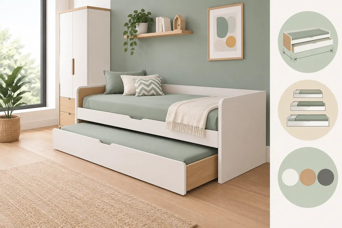 Camas nido: cómo elegir medida y diseño ideal