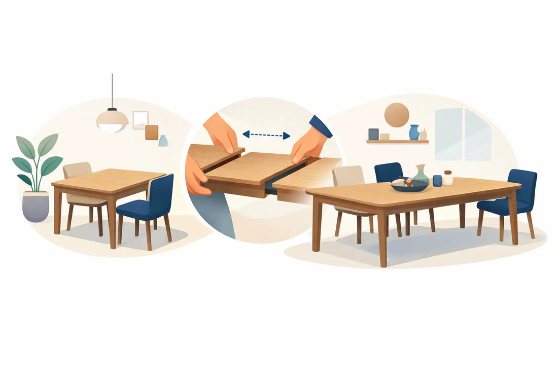Cómo elegir mesa comedor extensible sin fallar