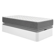 Pack ahorro juvenil Canapé Round con Colchón viscoelástico y muelles ensacados Aurea 105 x 190 cm