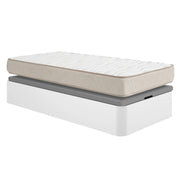 Pack ahorro juvenil Canapé abatible Round con Colchón viscoelástico Nova Plus 90 x 190 cm