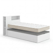 Pack ahorro juvenil Canapé con Cabecero Ten y Colchón Viscoelástico Nova 90 x 190 cm
