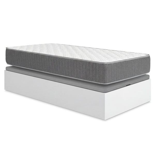Pack ahorro juvenil Canapé Nest con Colchón viscoelástico y muelles ensacados Aurea 90 x 190 cm