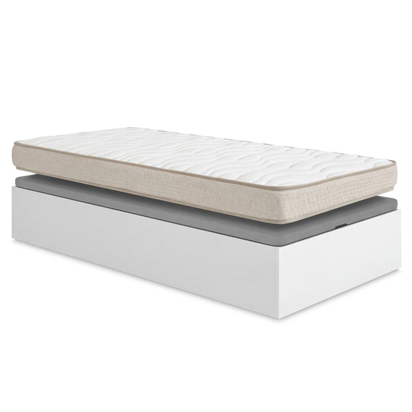 Pack ahorro juvenil Canapé abatible Nest con Colchón viscoelástico Nova 90 x 190 cm