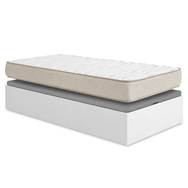 Pack ahorro juvenil Canapé abatible Nest con Colchón viscoelástico Nova Plus 105 x 190 cm