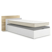 Pack ahorro juvenil Canapé con Cabecero Tori y Colchón viscoelástico Nova 90 x 190 cm