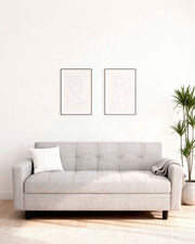 Sofá cama de 3 plazas con almacenaje Kim