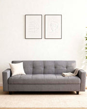 Sofá cama de 3 plazas con almacenaje Kim