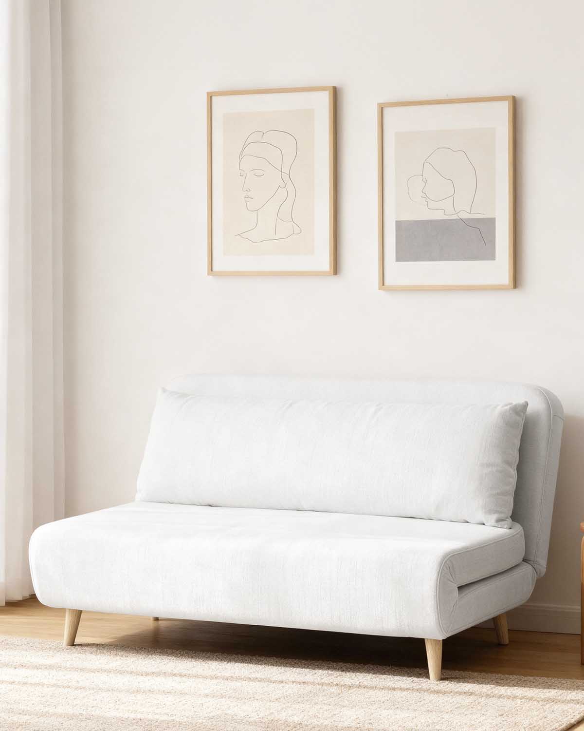 Sofá cama de 2 plazas Leann