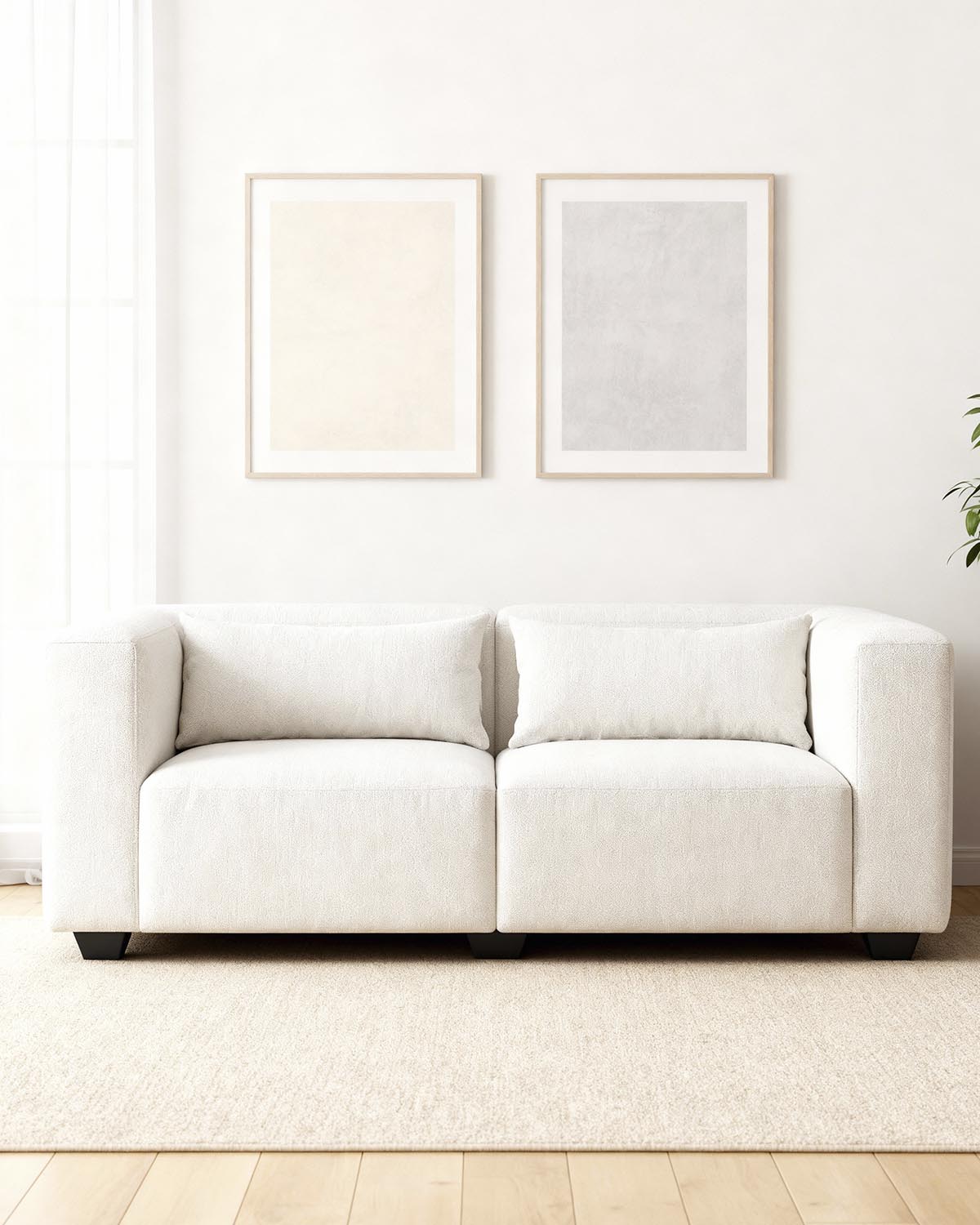 Sofá modular dos plazas Liza