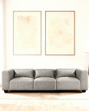 Sofá modular tres plazas Liza