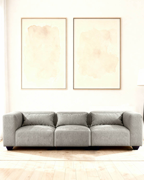 Sofá modular tres plazas Liza