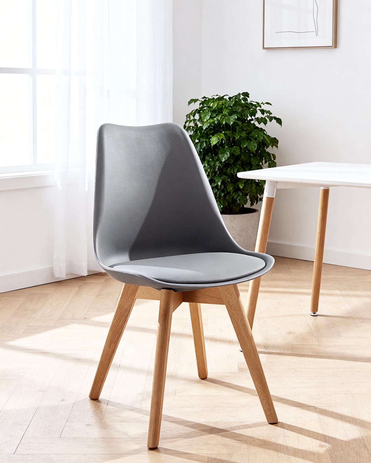 Set de 4 sillas de comedor Mavis