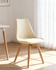 Set de 4 sillas de comedor Mavis