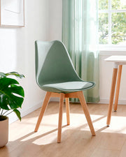 Set de 4 sillas de comedor Mavis