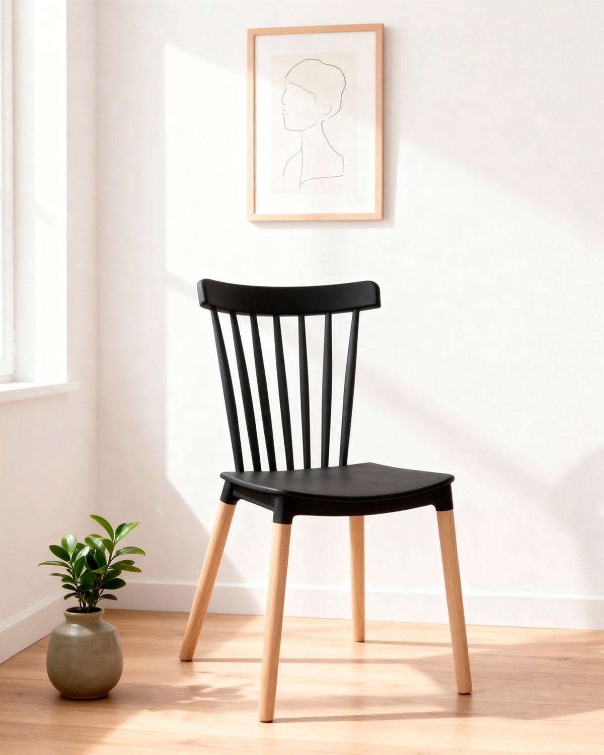 Set de 4 sillas de comedor Kaye