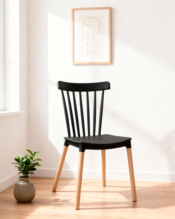 Set de 4 sillas de comedor Kaye