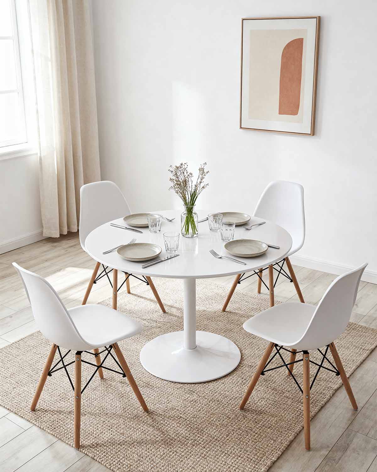 Pack ahorro de mesa Sybil y sillas Emilia