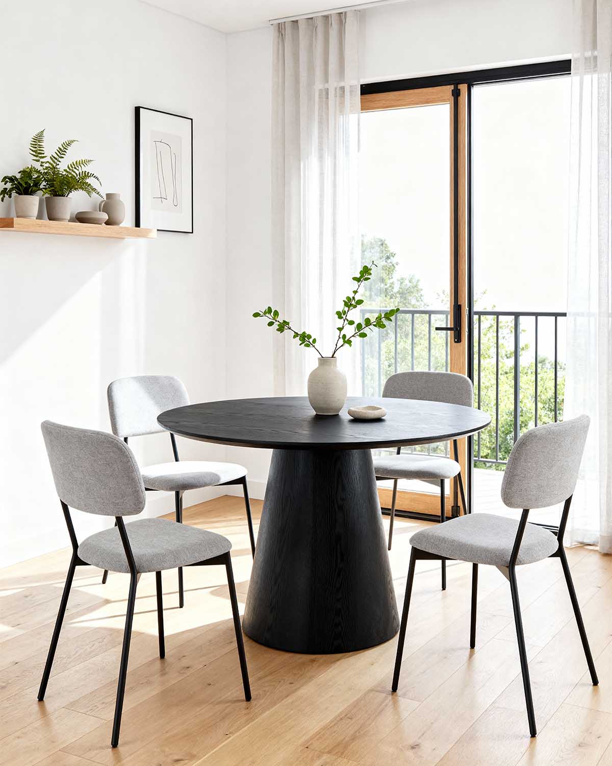 Pack ahorro de mesa Bertha y sillas Bonnie