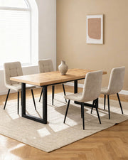 Pack ahorro de mesa Kristin y sillas Shanna