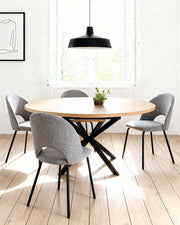 Pack ahorro de mesa extensible Elvia y sillas Lupe