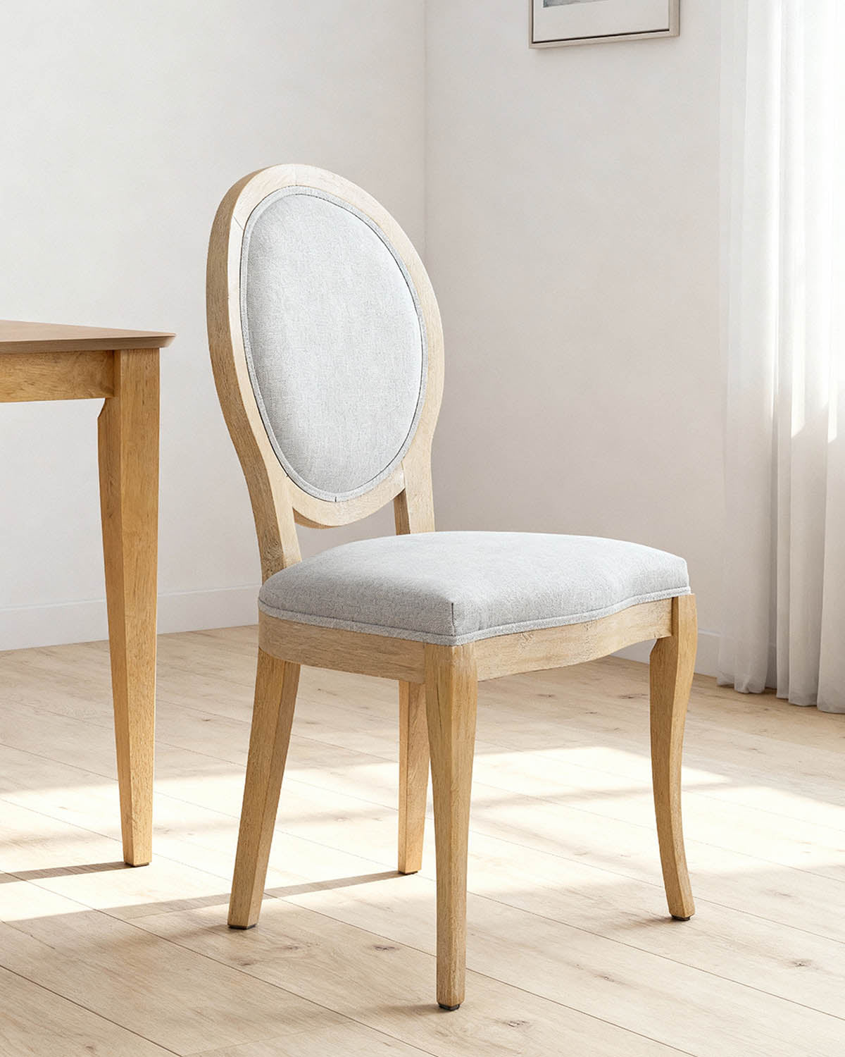 Set de 2 sillas de comedor tapizadas Lizzie