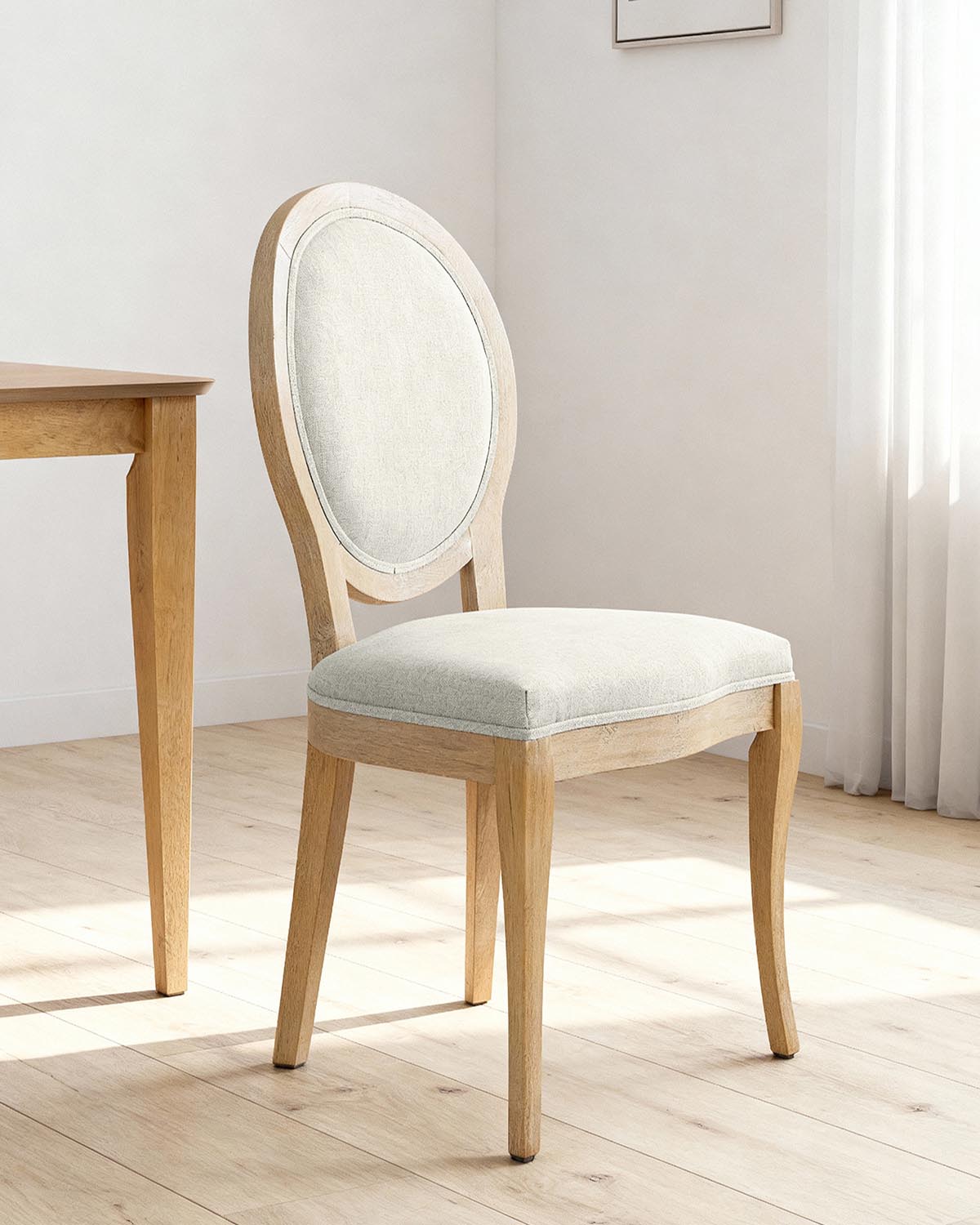 Set de 2 sillas de comedor tapizadas Lizzie