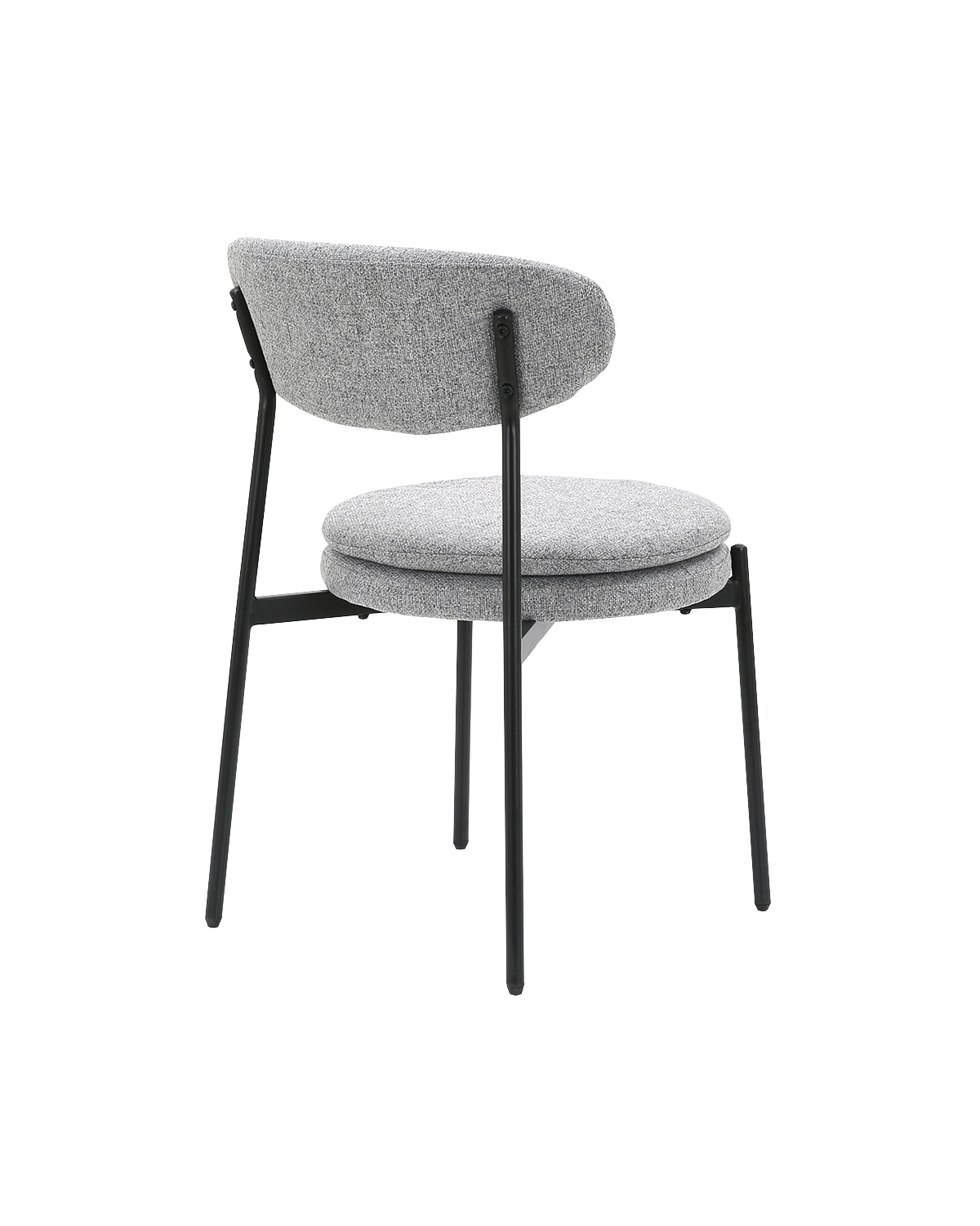Set de 4 sillas de comedor tapizadas Faith