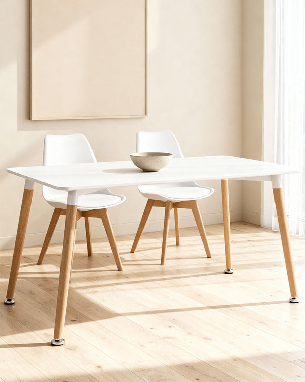 Mesa de comedor rectangular Nola