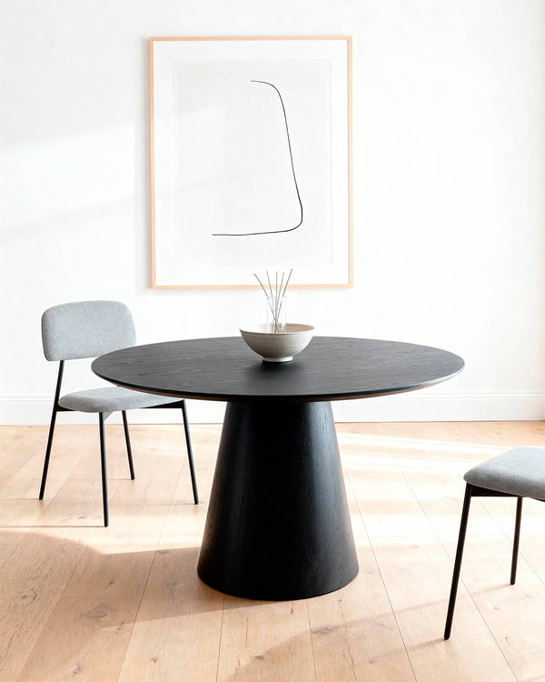 Mesa de comedor redonda Bertha