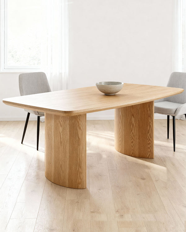 Mesa de comedor rectangular Erin