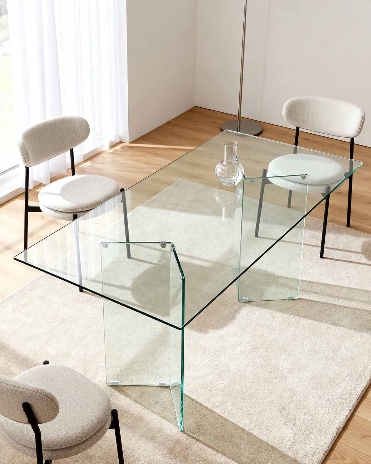 Mesa de comedor rectangular Mia
