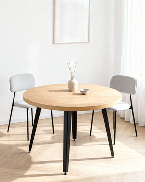 Mesa de comedor redonda extensible Dionne