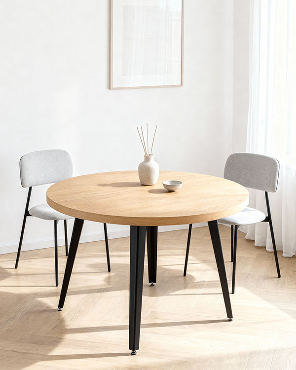 Mesa de comedor redonda extensible Dionne