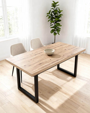 Mesa de comedor rectangular extensible Kristin