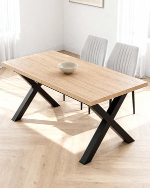 Mesa de comedor rectangular extensible Earlene
