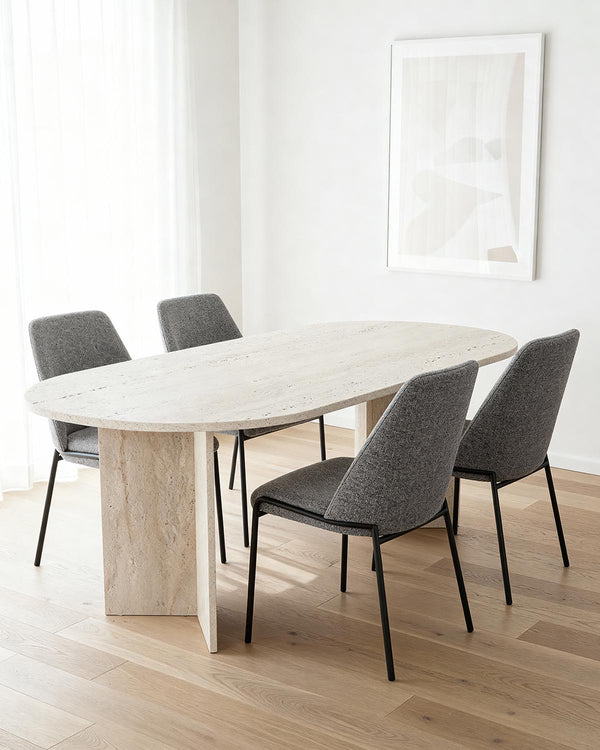 Pack ahorro de mesa Jacklyn y sillas Leola