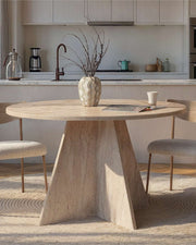 Mesa de comedor redonda Bethany