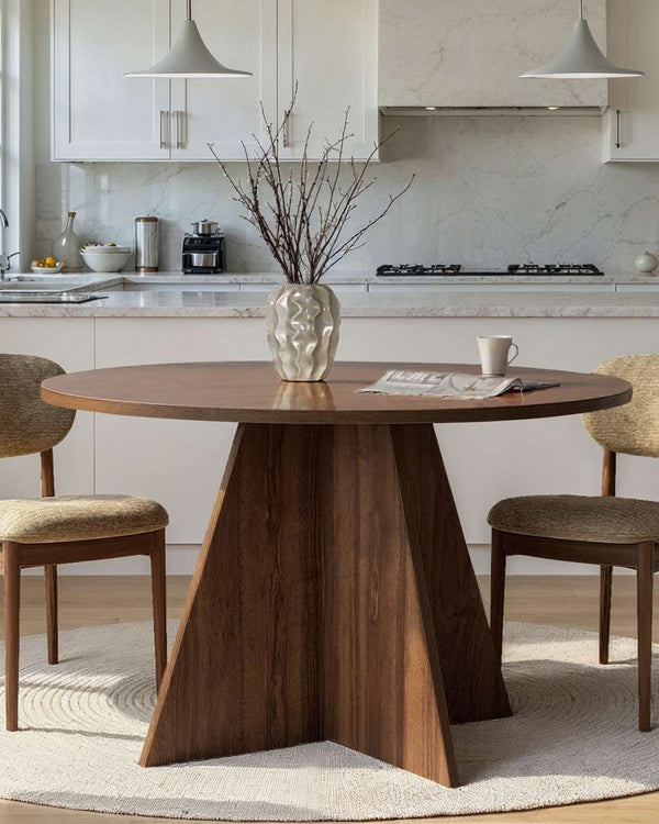 Mesa de comedor redonda Bethany