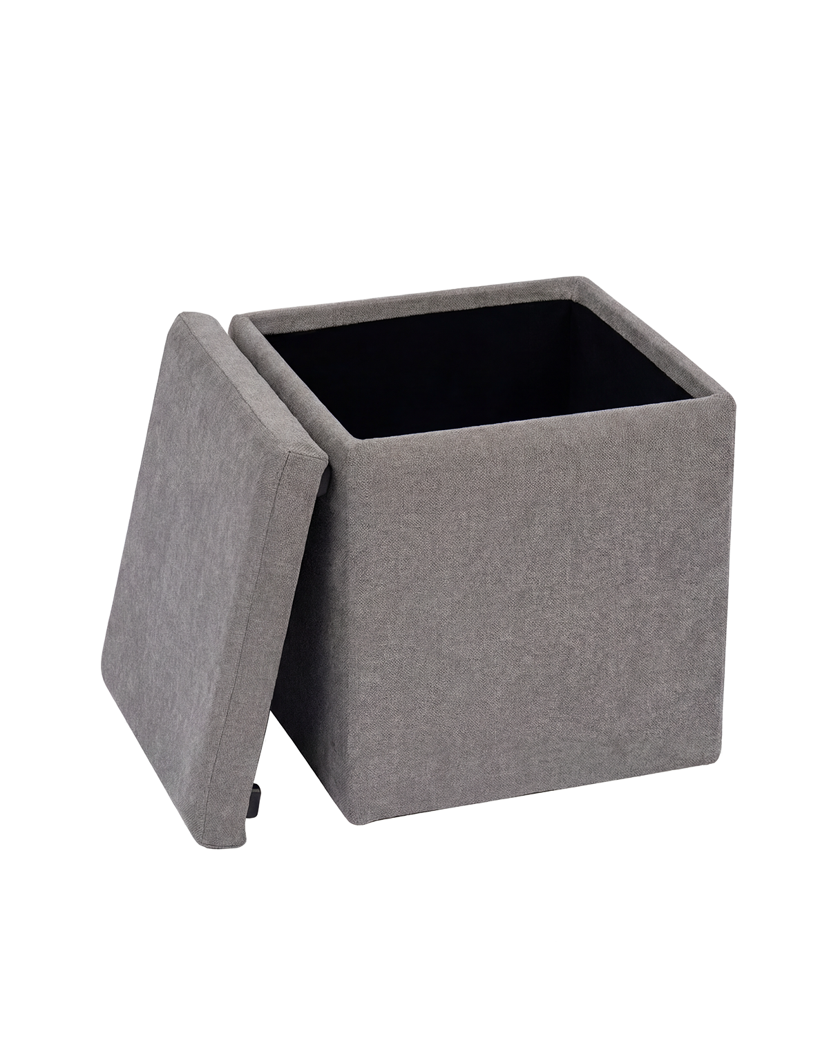 Puff con almacenaje tapizado Jayne