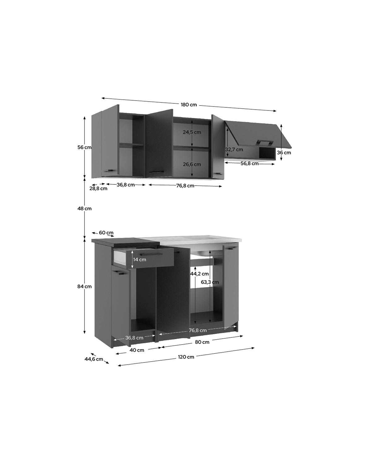 Cocina modular Kirsten