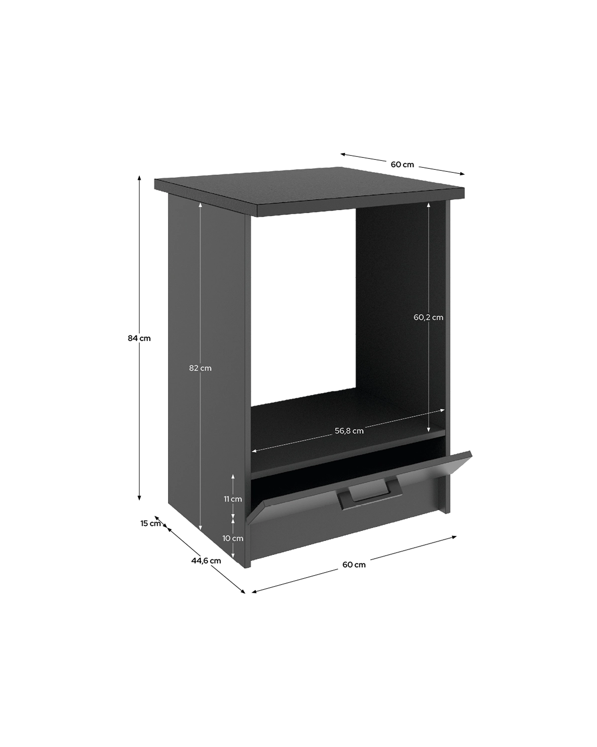 Módulo de cocina para horno Kirsten