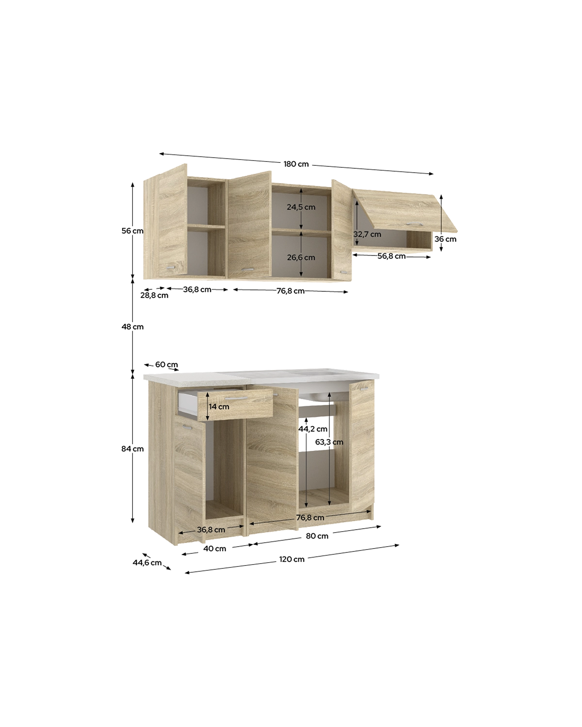 Cocina modular Kirsten