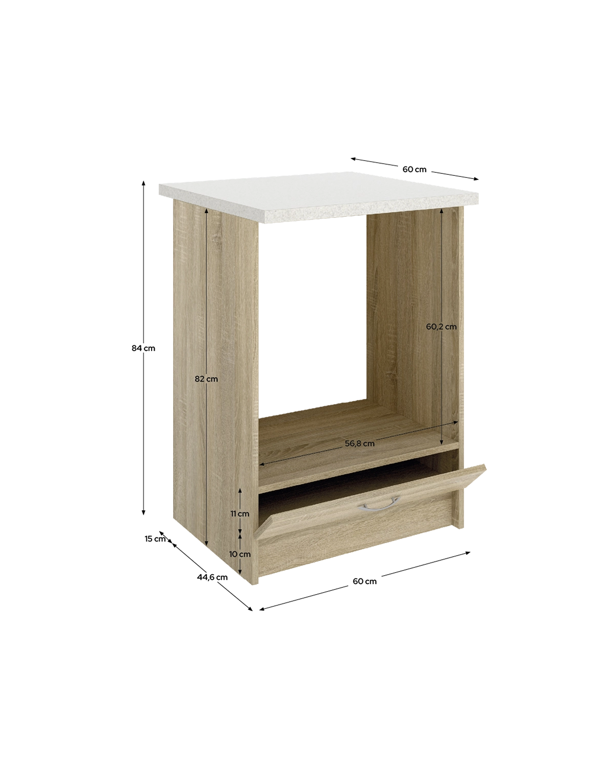 Módulo de cocina para horno Kirsten