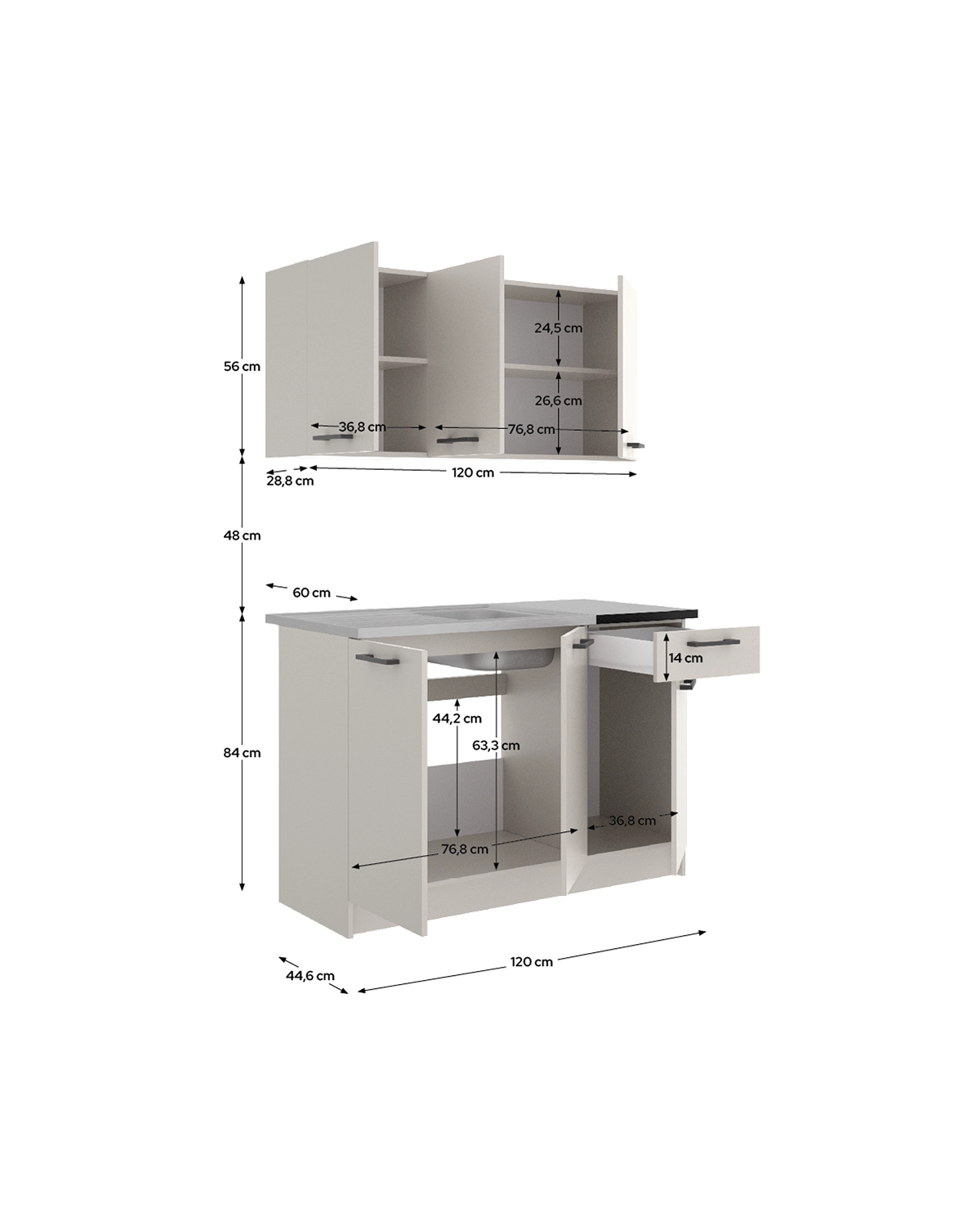 Cocina modular Janelle