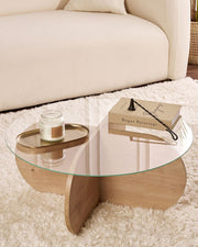 Mesa de centro redonda Stancey