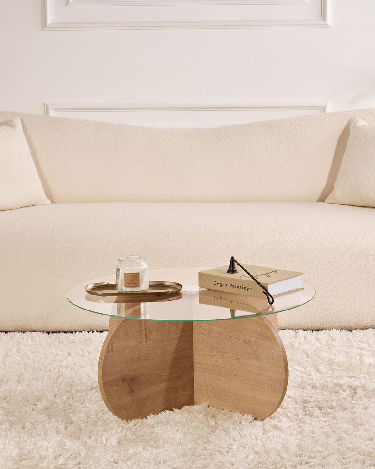 Mesa de centro redonda Stancey