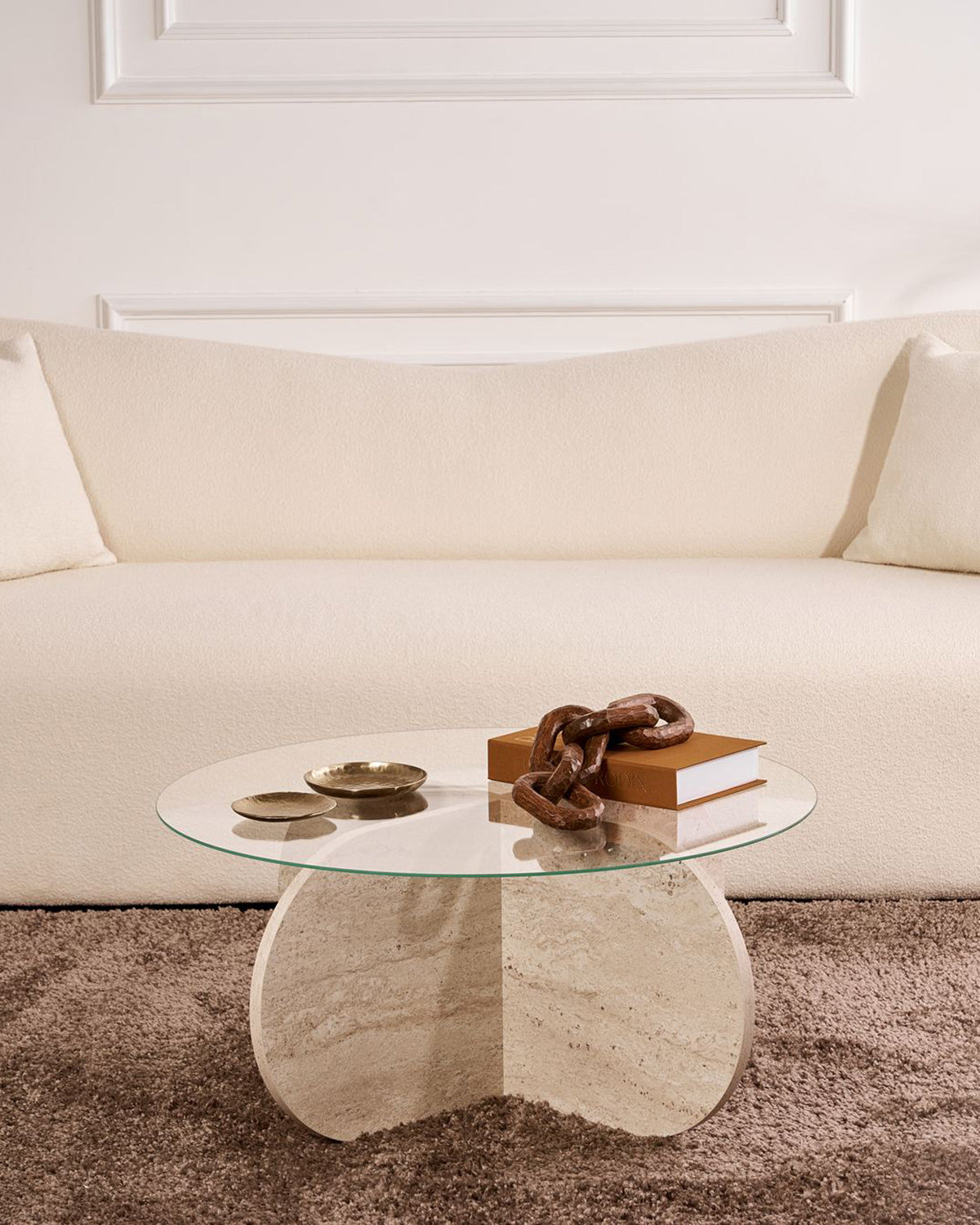 Mesa de centro redonda Stancey