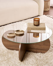 Mesa de centro redonda Stancey