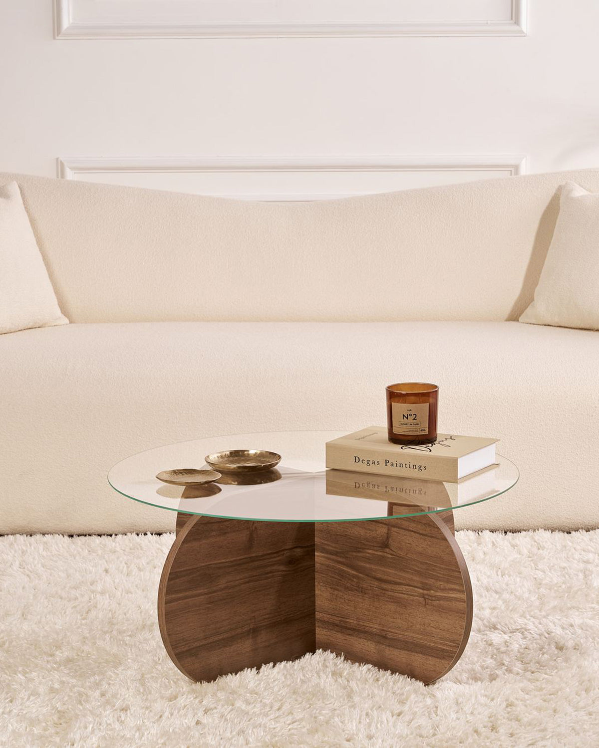 Mesa de centro redonda Stancey